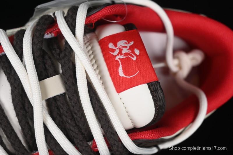 Nike SB Dunk Low Year of the Snake Anniversary Custom Low-Top Casual Skate Shoes - YX5066-268