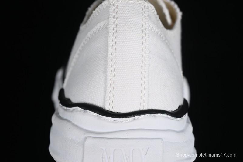 Wayne Original Sole Leather Low Sneaker with Deconstructed Ice Cream Sole - W.E5