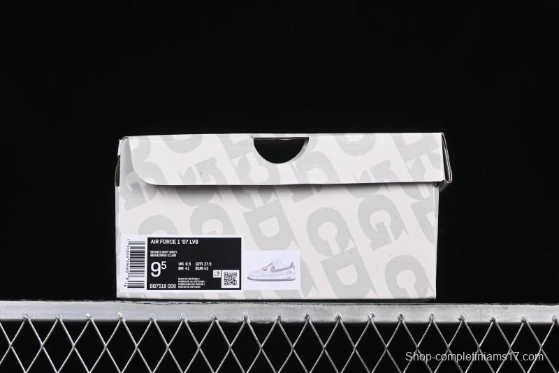 Nike Air Force 1 '07 Low The North Face Collaboration Beige Grey Red Label Casual Sneakers - BB7518-009