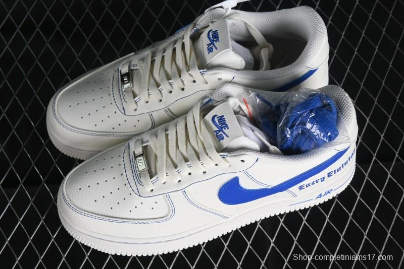 Nike Vlone x Air Force 1 '07 Low Collaboration Light Blue Casual Sneakers - AA5360-011