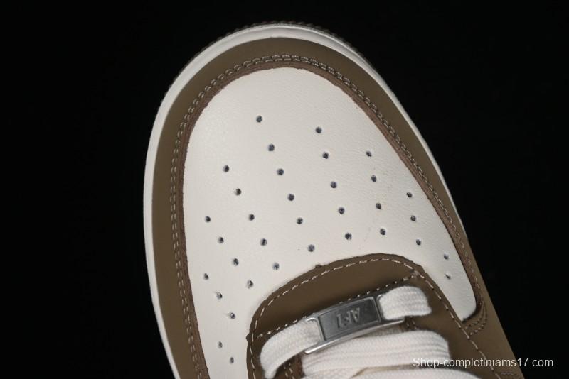 Nike Air Force 1 '07 Low BAPE Collaboration - Light Green Pigskin Low-Top Casual Sneakers - BA8806-225