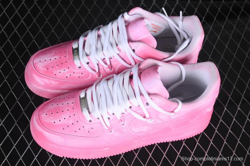Nike Air Force 1 '07 Low Psychedelic Pink Casual Sneakers - YY2024-727