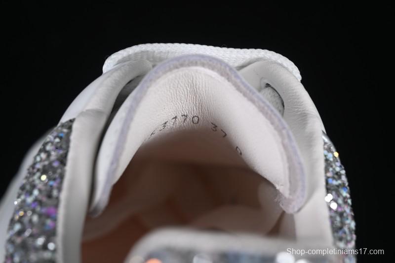 Alexander McQueen Oversized Sneakers with White Crystals - D.E5