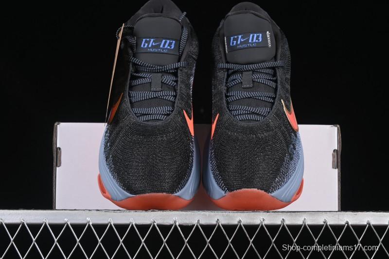 Nike Air Zoom G.T. Hustle 3 Basketball Shoes with Responsive Cushioning and Breathable Design - FV5952-001