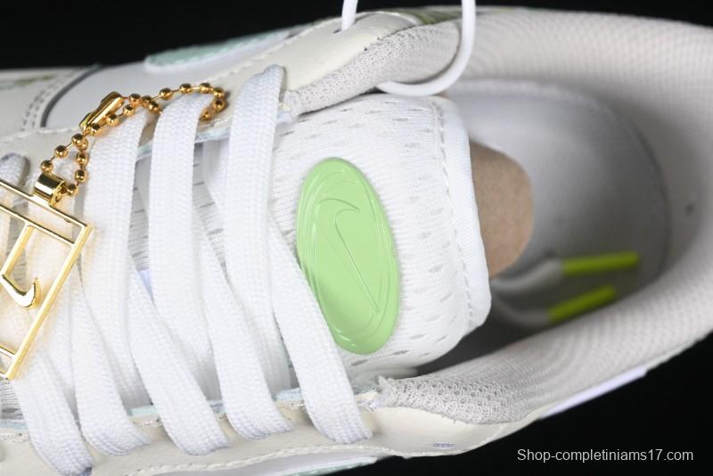 Nike Air Force 1 '07 Low "Green Snake" Year of the Snake Limited Edition Casual Sneakers with Bamboo and Serpent Design - FB1893-555