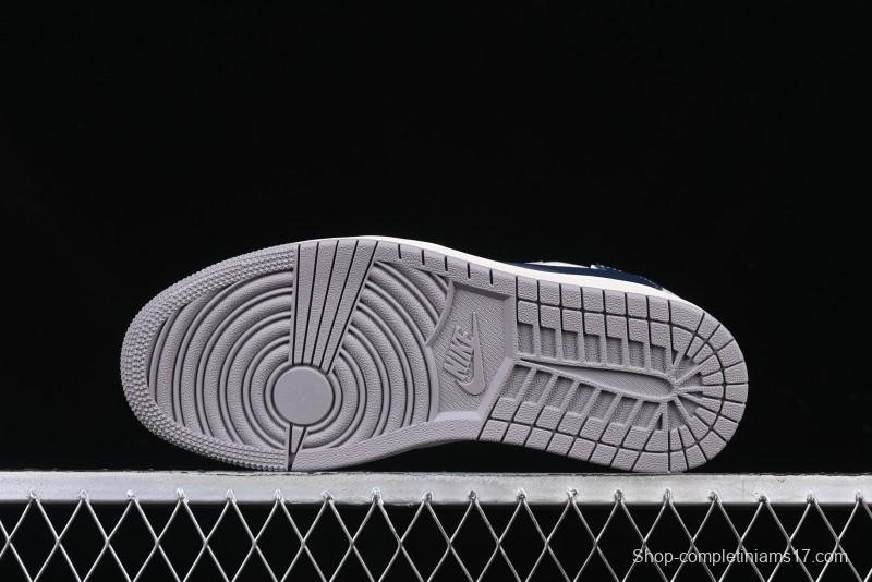 Nike Travis Scott x Fragment Design x Air Jordan 1 Low OG SP AJ1 Supreme Collaboration Sneakers - DM9288-006