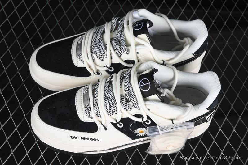 Nike Air Force 1 '07 Low GDragon Collaboration Daisy Graffiti Lace-Up Low-Top Casual Sneakers - DM6688-011