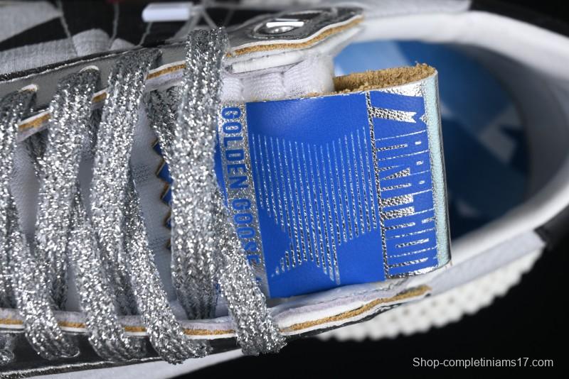 Golden Goose Marathon Silver Comfortable Low-Top Lifestyle Sneakers - X.E5