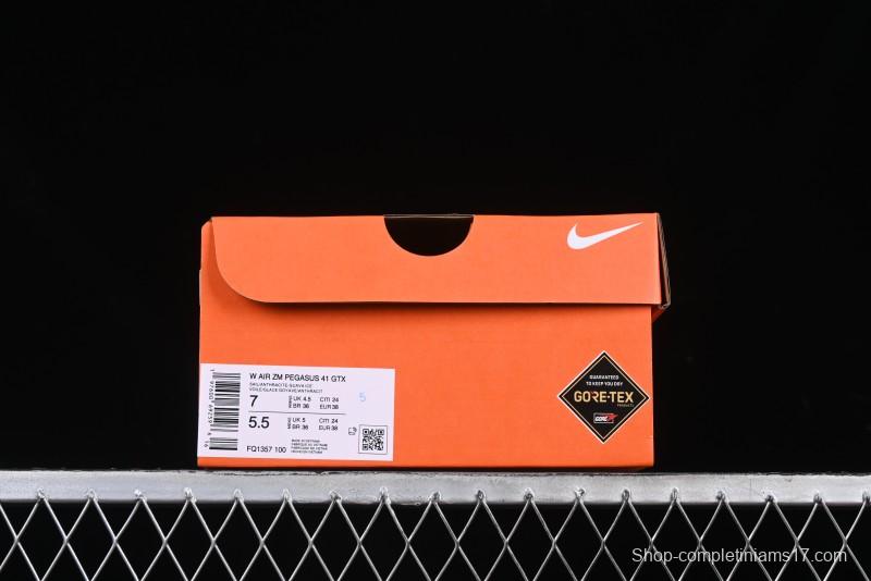 Nike Air Zoom Pegasus 41 GTX Lightweight Breathable Durable Running Shoes - FQ1357-100