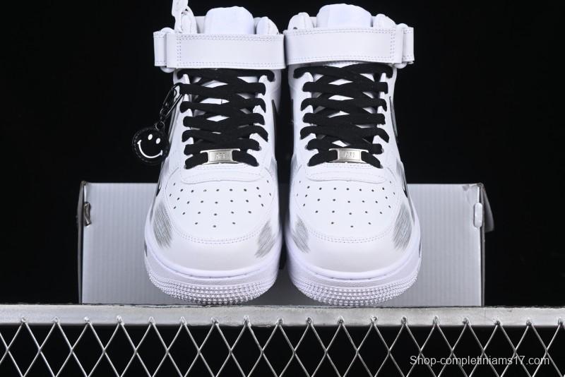 Nike Air Force 1 '07 Mid Custom Print Anime Theme Casual Sneakers - ZH0316-053