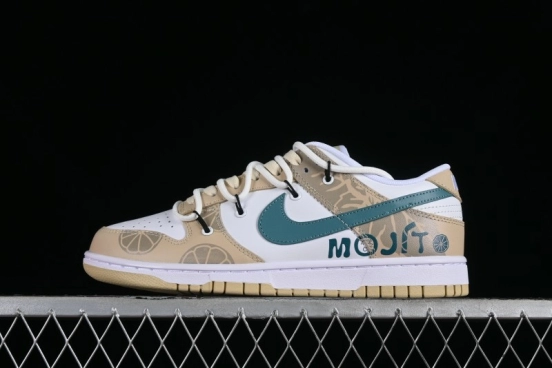 Nike Dunk Low SB Casual Sneakers with Mojito-Inspired Design - DV0833-100