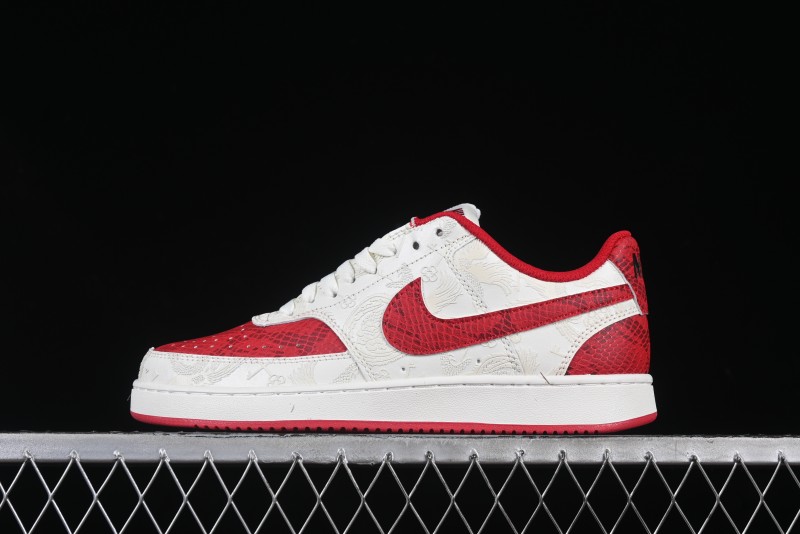 Nike Court Vision Lo 2025 Year of the Snake Theme Campus Casual Sneakers - CD5463-100