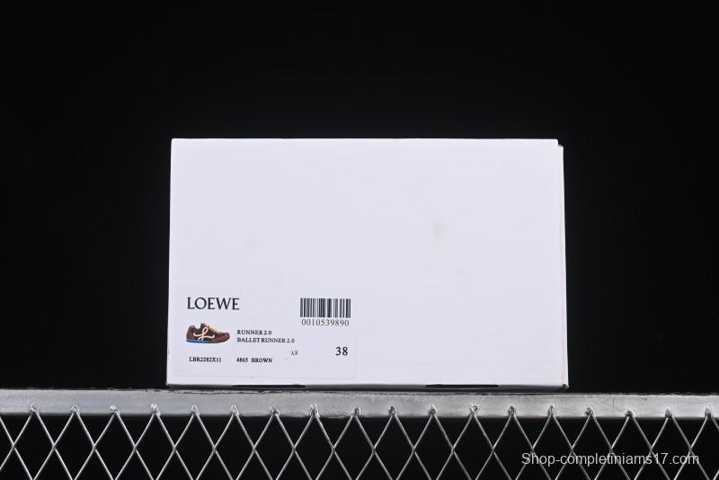 Loewe Ballet Runner 2.0 Sneakers Retro Style Lightweight Casual Shoes - Ballet Runner 2.0