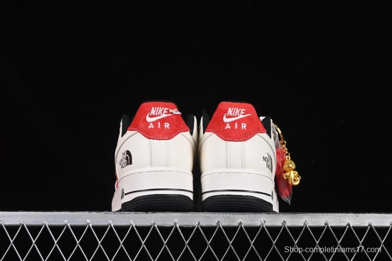 Nike Air Force 1 '07 Low The North Face Collaboration Year of the Snake Limited Edition Golden Snake Design Low-Top Casual Sneakers - DM6688-028