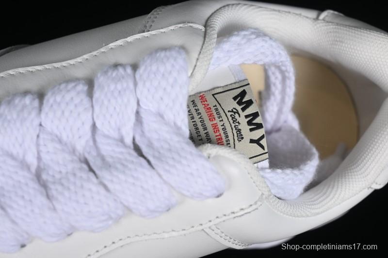 Wayne Original Sole Leather Low Sneaker with Deconstructed Ice Cream Sole - MMY