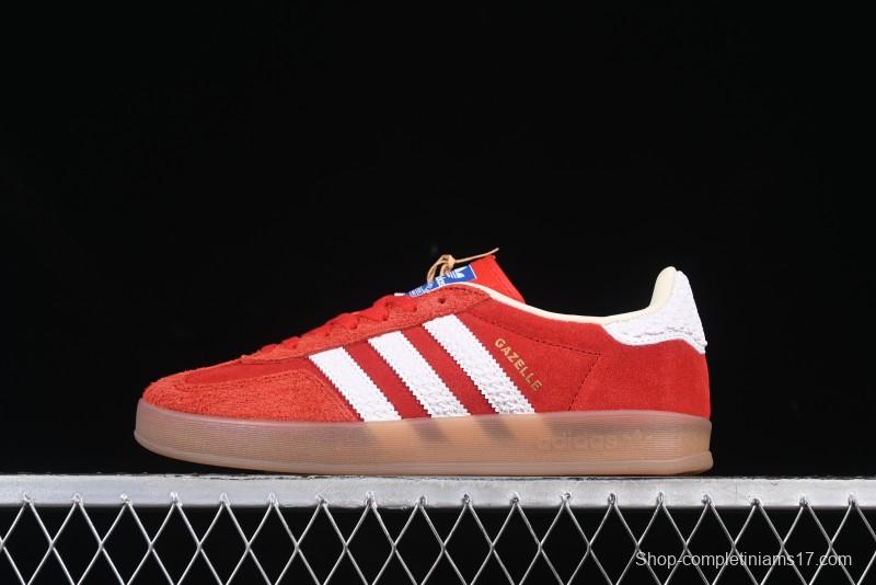 Adidas Originals Gazelle Indoor Retro Casual Slip-Resistant Wear-Resistant Low-Top Skate Shoes - IF1808