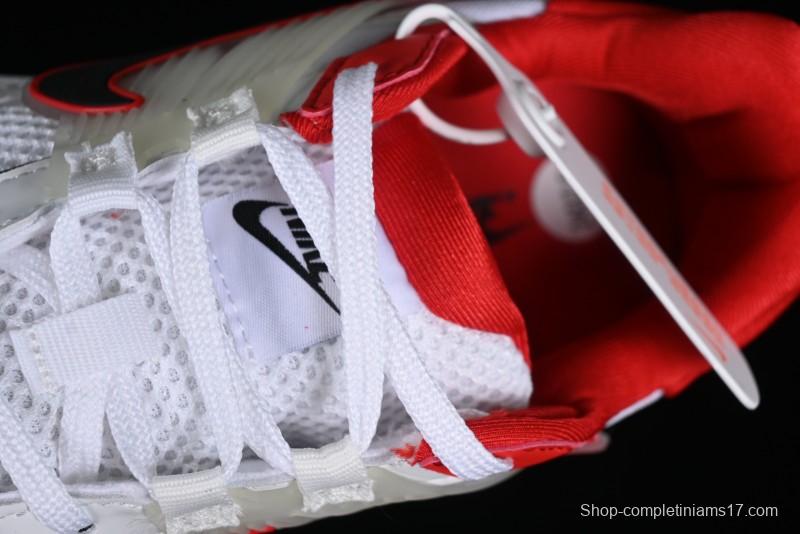 Nike Runtekk V2K Retro Low-Top Running Shoes with Cushlon Midsole and Distressed Effect - HF0120-100