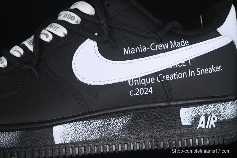 Nike Air Force 1'07 Low High Street Off-White Style Casual Sneakers - ZH0316-059