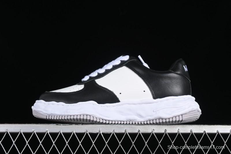 MMY Wayne Original Sole Leather Low Sneaker with Deconstructed Ice Cream Sole - W.E5