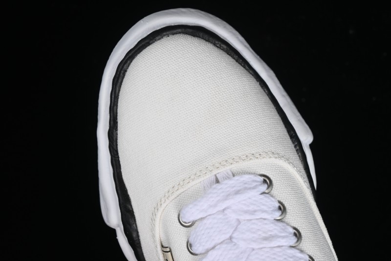 Wayne Original Sole Leather Low Sneaker with Melted Ice Cream Outsole - W.E5