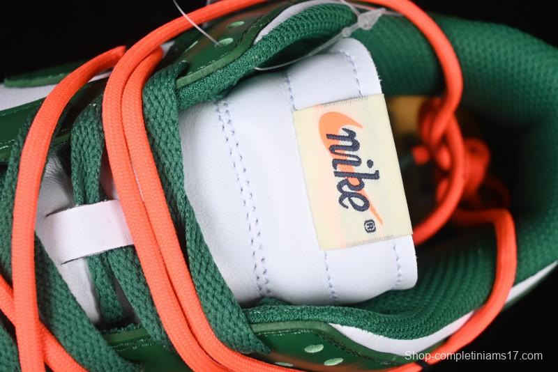 Off-White x Futura x Nike Dunk Low OW Collaboration Sneakers - CT0856-100