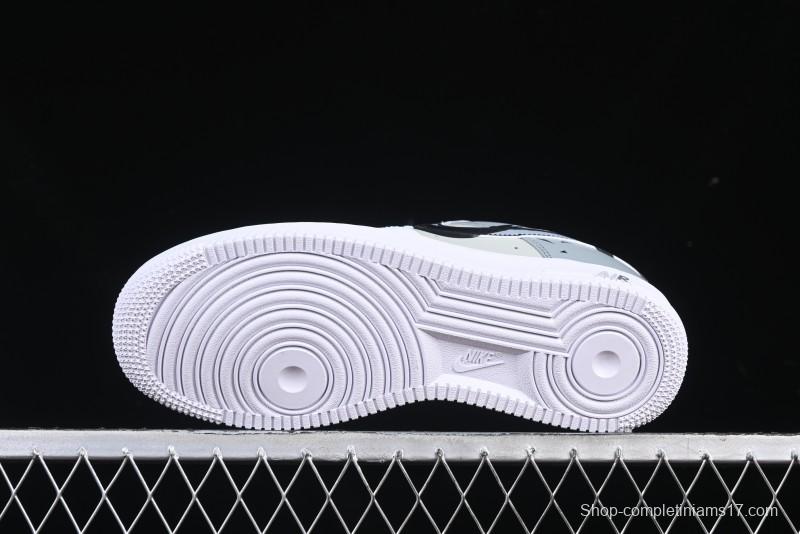 Nike Air Force 1 '07 Low Hand-Painted Broken Hook Casual Sneakers - CV2288-011