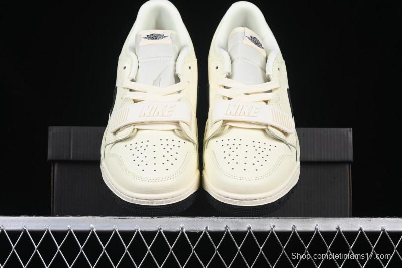 Nike Air Jordan Legacy AJ312 Low Top Sneakers with Velcro Strap and Triple Design - HV1807-101