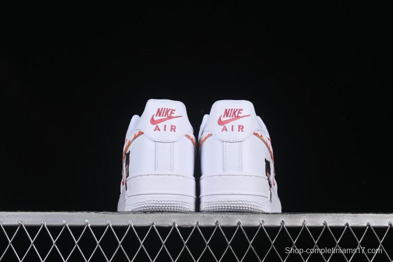 Nike Air Force 1 '07 Low Casual Sneakers with Built-in Full-Length Air Cushion - CW2288-111