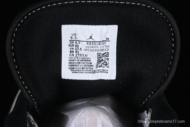 Nike Air Jordan 1 Low AJ1 Stussy White Black Leather Retro Basketball Shoes - XX3318-507