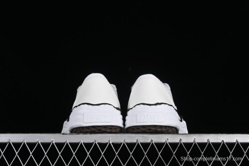 Wayne Original Sole Leather Low Sneaker with Melted Ice Cream Outsole - W.E5