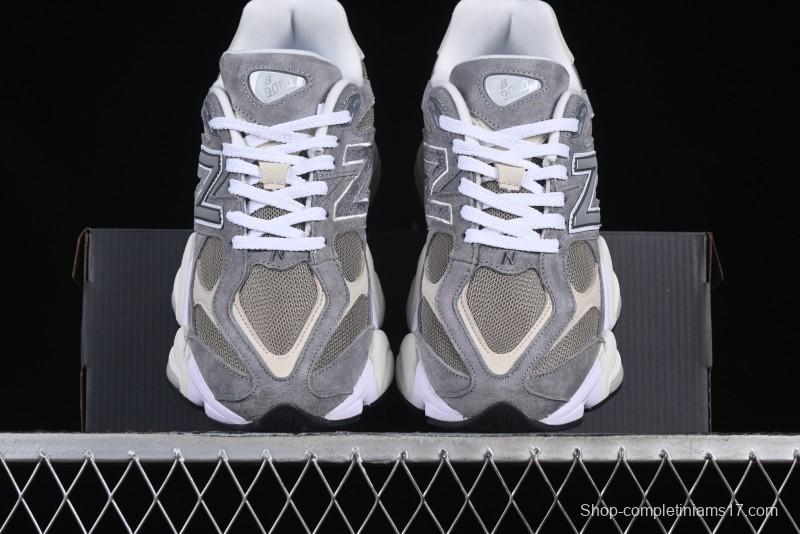 New Balance NB9060 Series Retro Casual Running Shoes with ABZORB Cushioning - U9060LBA