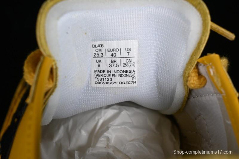 Onitsuka Tiger Mexico 66 Low-Top Leather Sneakers with Lace-Up Design - DL408-0490