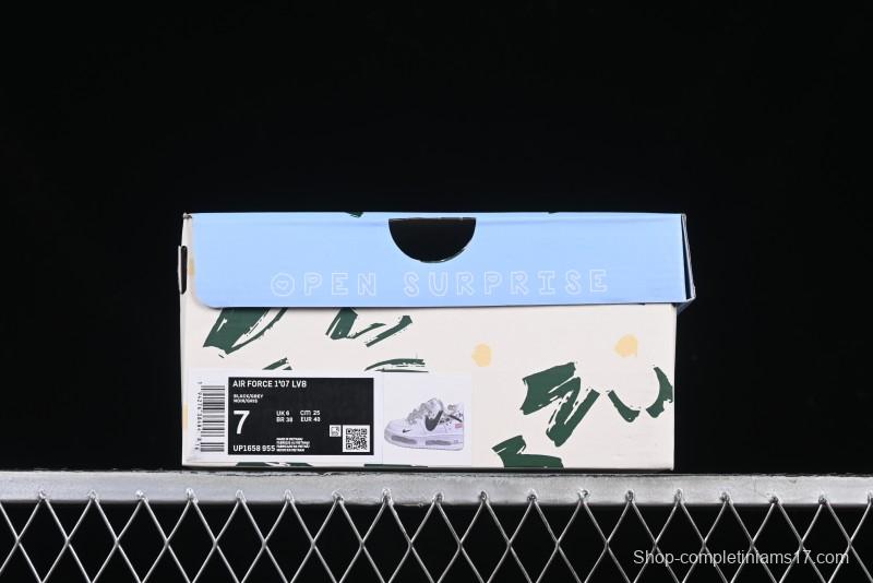 Supreme x Nike Air Force 1 '07 Low "Box Logo" Casual Sneakers - UP1658-955