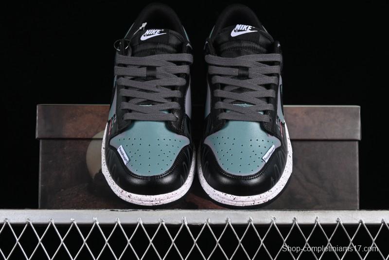Nike Dunk Low Panda Prank Universe Exploration - Black Purple SB Strap Low Top Casual Skate Shoes - DV0831-002
