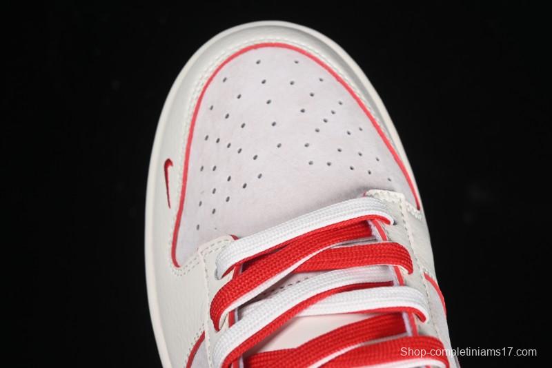 Nike SB Dunk Low Supreme Collaboration Anniversary Custom Low-Top Casual Sneakers - DM6868-033