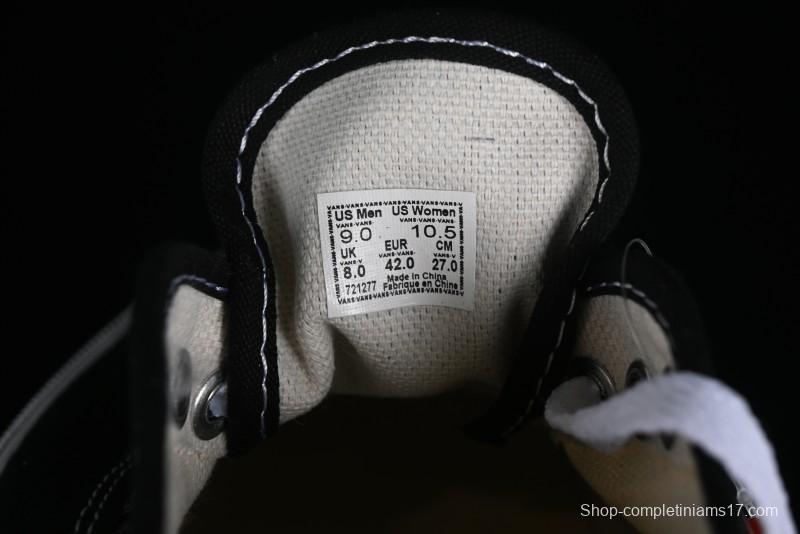 Vans Authentic Peace Dove Series Classic Canvas Patchwork Low-Top Skate Shoes - VN0009VBPB