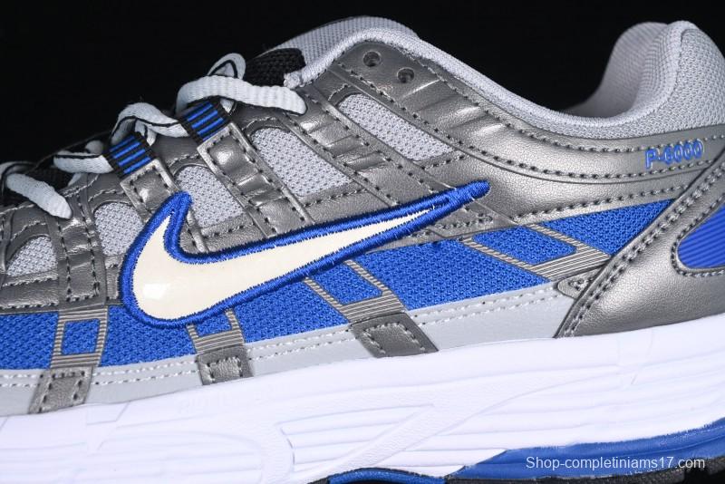 Nike P-6000 PRM Retro Casual Dad Shoes with Layered Design and Lightweight Construction - BV1021-006