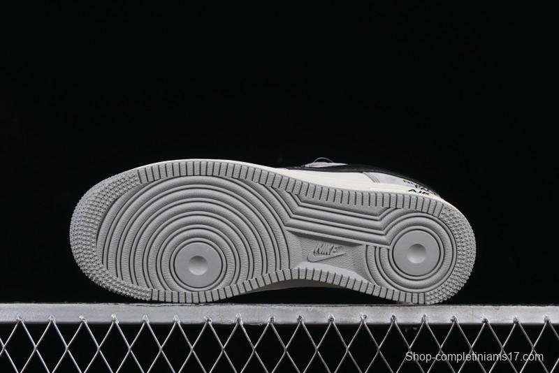 Nike Air Force 1 '07 Low The North Face Collaboration Grey Suede Casual Sneakers - XZ6188-763