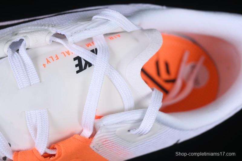 Nike Zoom Rival Fly 4 Lightweight Responsive Running Shoes with Flyknit and React Technology - FV6040-101