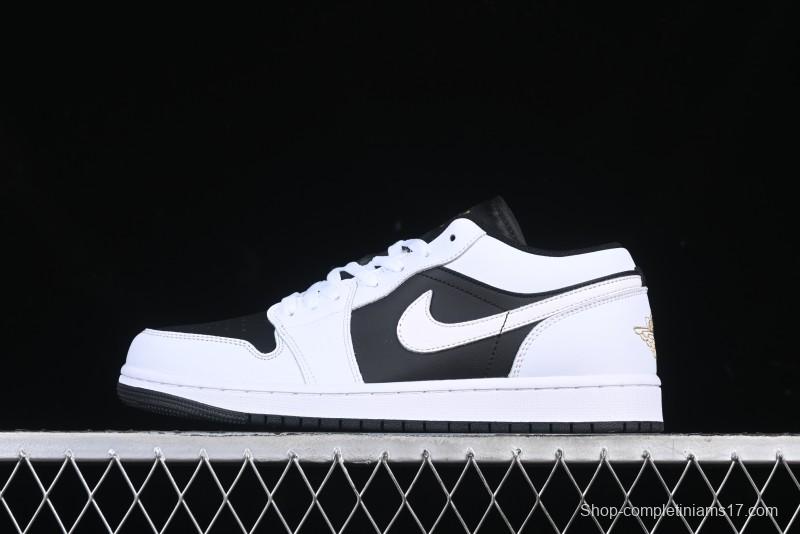 Nike Air Jordan 1 Low AJ1 Reverse Panda Low-Top Lifestyle Basketball Shoes - 553560-172