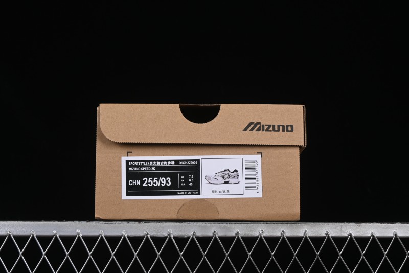 Mizuno Speed 2K Breathable Low-Top Casual Running Shoes with Synthetic Leather - D1GH222909
