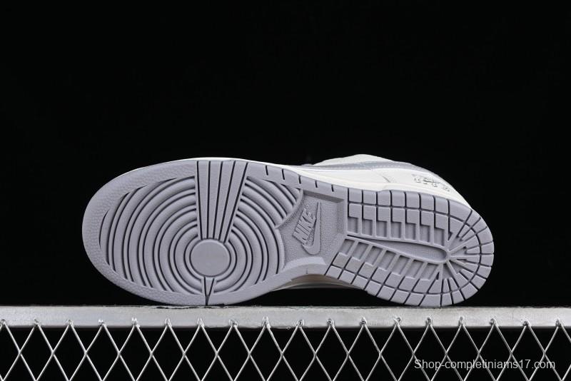 Nike SB Dunk Low NYC Collaboration Light Gray Low-Top Casual Skate Shoes - NC2103-302