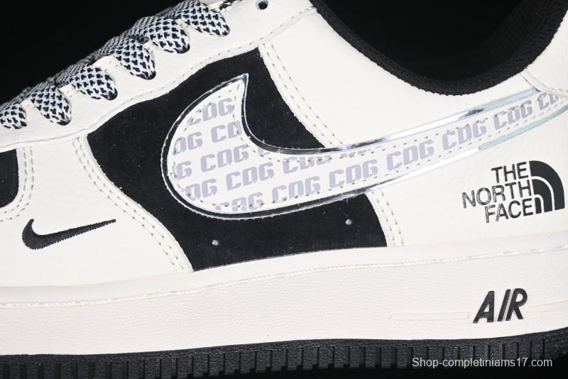 Nike Air Force 1 '07 Low The North Face x CDG Black White Casual Sneakers - BB7518-013