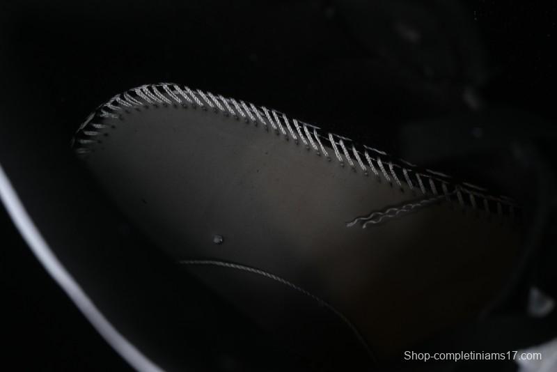 Nike Air Jordan 1 Mid AJ1 Basketball Shoes in Black White Silver - DQ8423-103