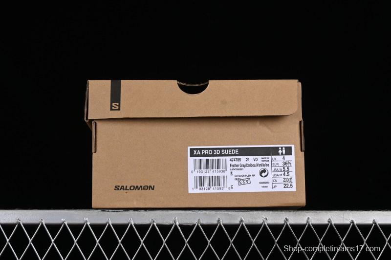 Salomon XA PRO 3D Suede Outdoor Trail Running Shoes with SENSIFIT and 3D ADVANCED CHASSIS - 474785-21