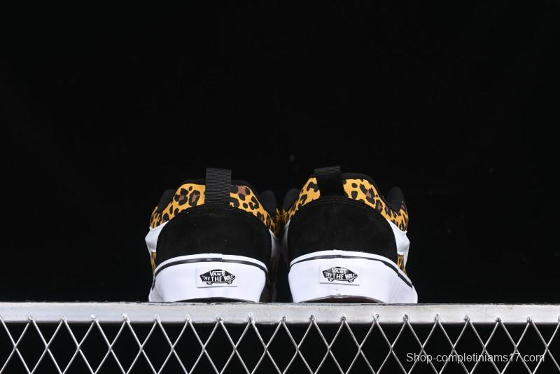 Vans Knu Skool Low Top Casual Sneakers in Leopard Print - VN000CR5CJK