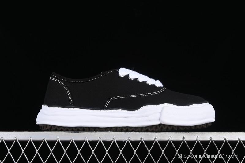 Wayne Original Sole Leather Low Sneaker with Deconstructed Ice Cream Sole - W.E5