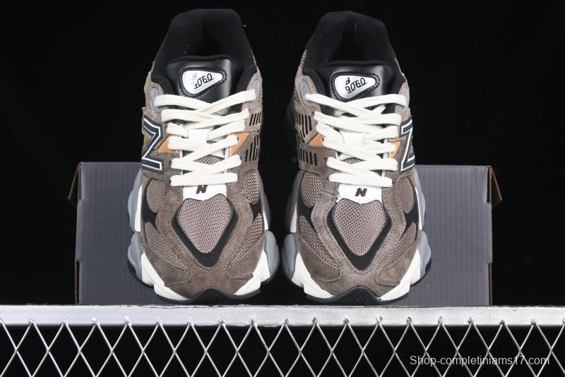 New Balance NB9060 Series Retro Casual Running Shoes with ABZORB Cushioning - U9060FMB
