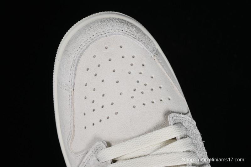 Nike Air Jordan 1 Low AJ1 Casual Sneakers in Earth Gray - FQ3055-100
