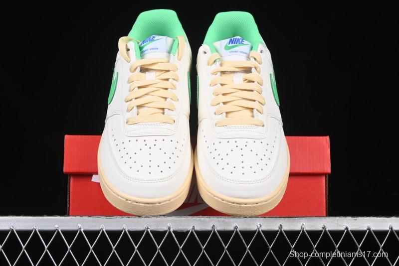 Nike Court Vision Low Lo Retro Casual Sneakers with Breathable Design - FJ5437-133